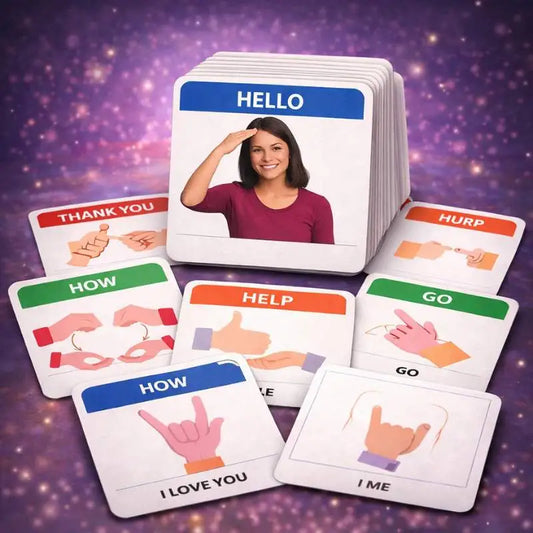 50+ ASL Flashcards for Beginners (Printable & Easy to Use) – The Fastest Way to Memorize Signs