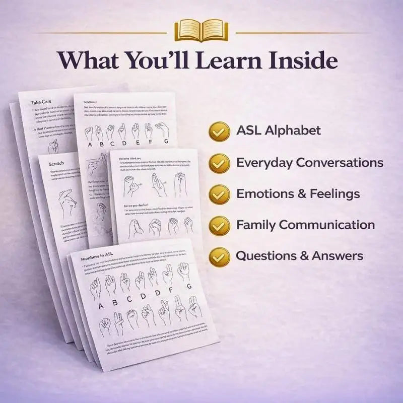 American Sign Language for Beginners [Bundle 5 in 1]