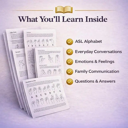 American Sign Language for Beginners [Bundle 5 in 1]